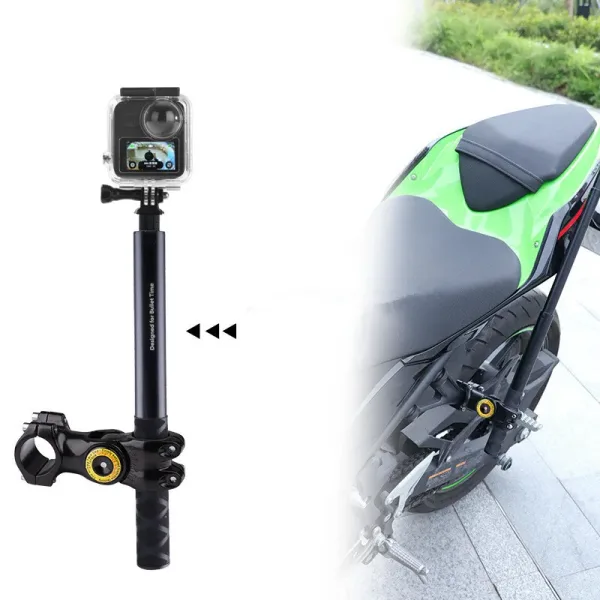 Soporte de bicicleta para motocicleta Insta360 X3 X4, palo de Selfie Invisible para GoPro 13 12 11 DJI Action 3 4 cámaras, accesorios - Imagen 3