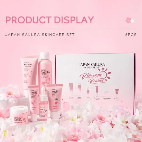 Compra Ahora 6 Unids/Set Sakura Cuidado Piel ¡Descuento! - Imagen 4