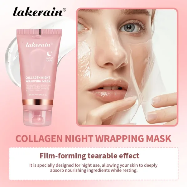 Transforma Tu Piel Con Mascarilla Coreana Colágeno Nocturna ¡Compra Ahora! - Imagen 5