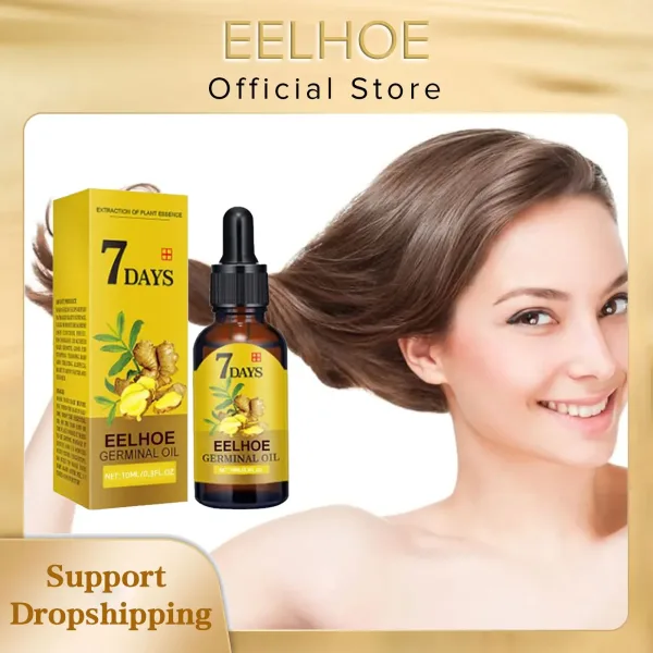 ¡Compra EELHOE Aceite de Jengibre y Haz Crecer Tu Cabello!