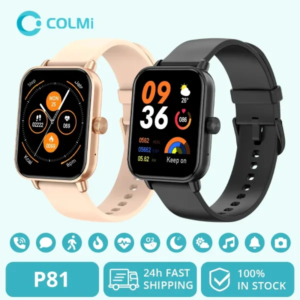 COLMI-Reloj Inteligente P81 Para Hombre y Mujer: ¡Compra Hoy!