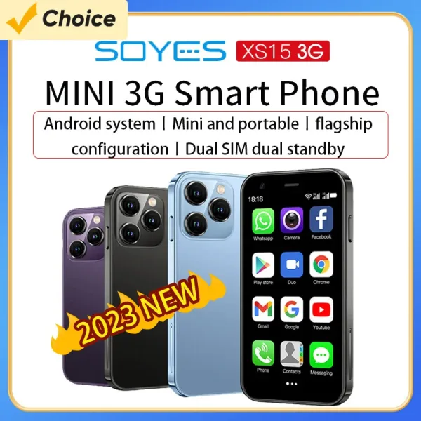 ¡Compra ahora el SOYES-SmartPhone XS15 Mini con Android 8.1 y Recibe un Regalo exclusivo!