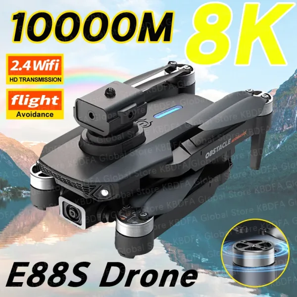 KBDFA 2025 E88 Gran Angular RC Dron HD 4K ¡Oferta!