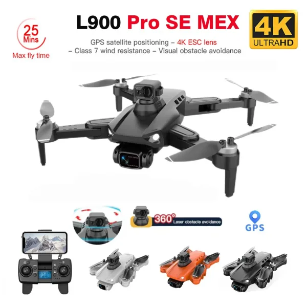 Dron Profesional L900 Pro SE MAX 4K ¡Compra Ahora!